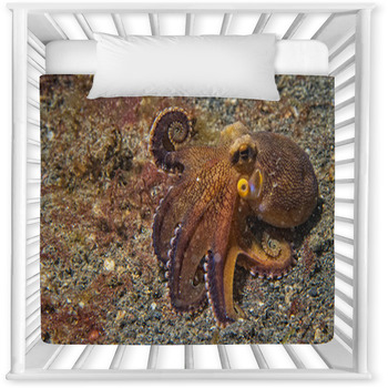 Octopus Baby Blankets Toddler Bedding Personalized