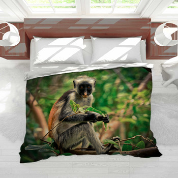 Monkey bed sheets clearance