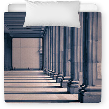 Colonnade Of Ancient Columns Toddler Duvet