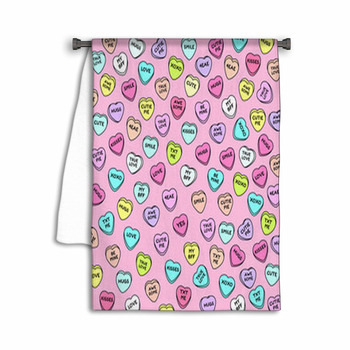 Colorful Donuts Ice Cream Candy Sweets Fabric Shower Curtain Set Bathroom Decor 