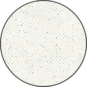 Colorful Polka Dot Pattern. EPS 8 Round Rug