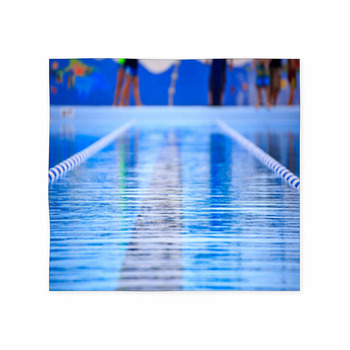 Community Swimming Pool Lane Custom Size Floor Mat