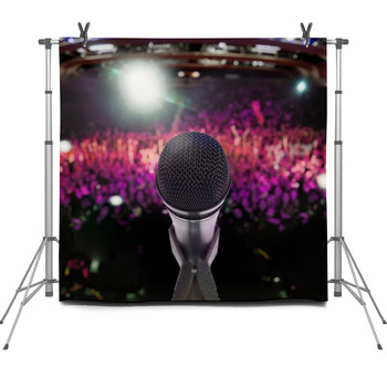 Concerts Music And Related Things Fleece Backdrop