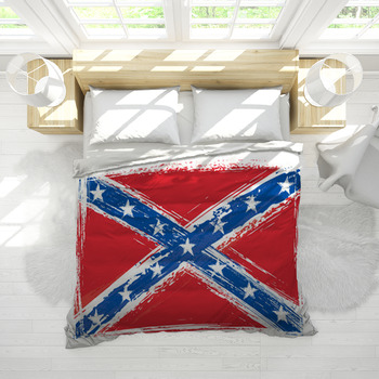 Confederate rebel flag Comforters, Duvets, Sheets & Sets | Personalized