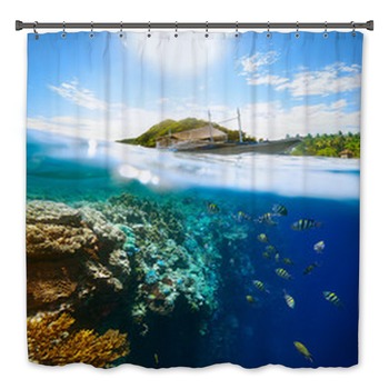 Coral Reef Bath Decor