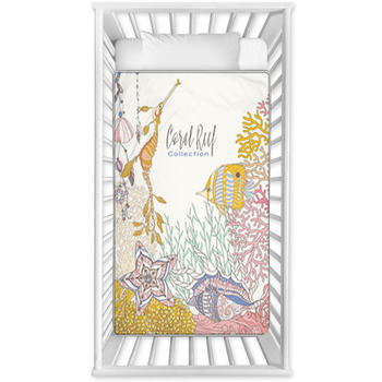 Coral Reef Collection Corals And Baby Crib Comforter