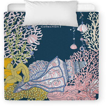 Coral Reef Collection Underwater World Toddler Duvet