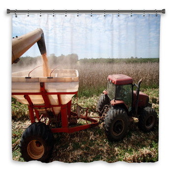Corn Harvest Custom Size Shower Curtain