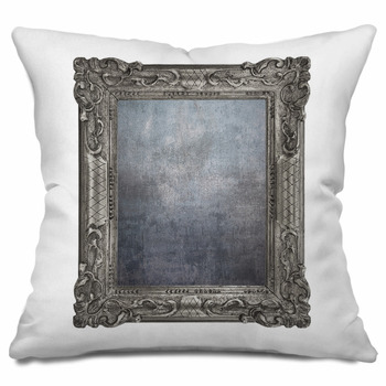 Cornice Grigia Con Fondo Bianco Washable Floor Pillow