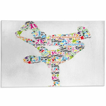 Corps Et Graphie 2 Area Rug