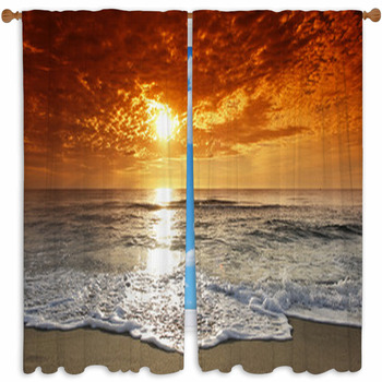 Corse Aurore  Custom Size Window Curtain