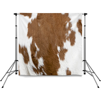 Cowhide Pole Pocket Backdrop