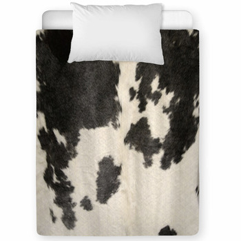 Cowhide Toddler Comforter