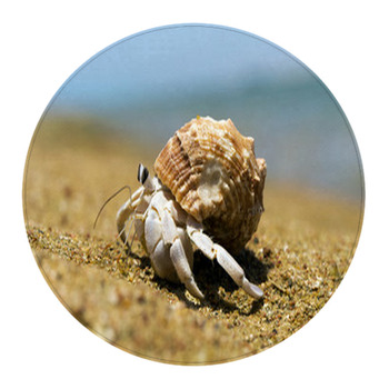  Crab Round Rug
