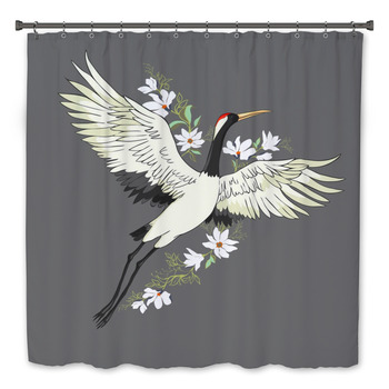 Crane Bath Decor