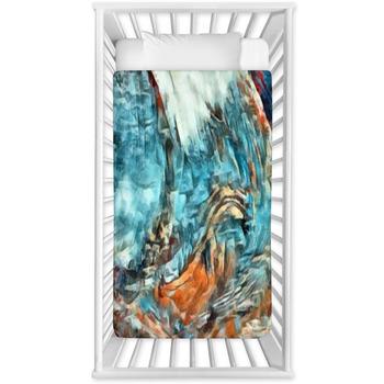 Creative Painting Pictorial Art Baby Crib Comforter