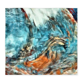 Creative Painting Pictorial Art Custom Size Floor Mat