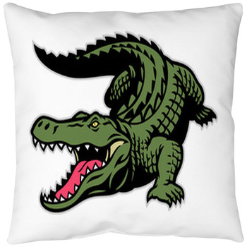 Cute Crocodile Lover Women Men Throw Pillow Crocodile Animal Head 