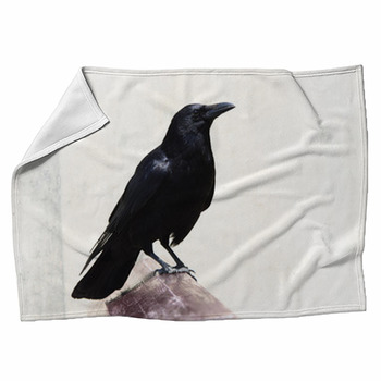 Crow Fleece Blanket
