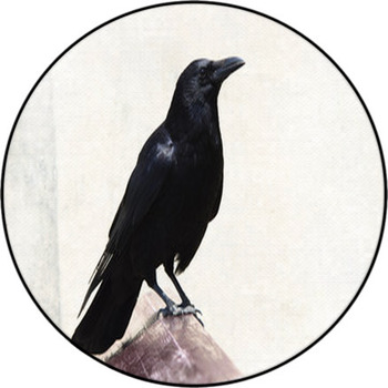 Crow Round Rug