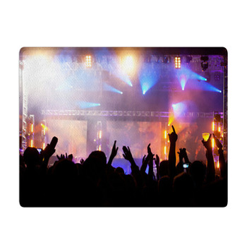 Crowd At Concert Bath Mat