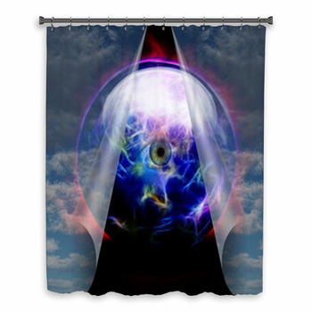 Crystal Ball Custom Size Shower Curtain