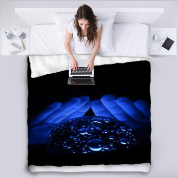 Crystal Ball Fortune Fleece Blanket