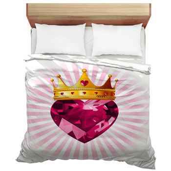 Princess crown bedding set sales