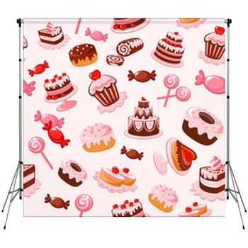 Cupcake Backdrops
