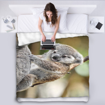 Koala Fleece Blanket Throws | Free Personalization