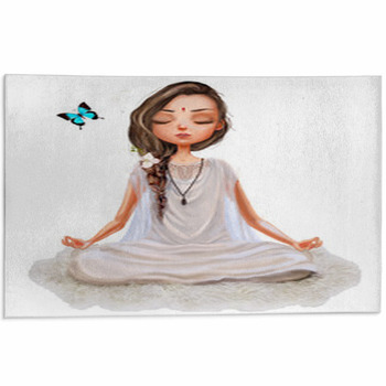 Yoga Area Rugs & Custom Size Floor Mats