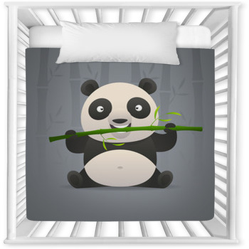 panda baby comforter