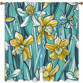 Daffodil Window Curtains