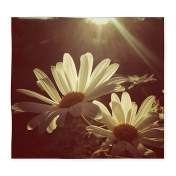 Daisies Custom Size Floor Mat
