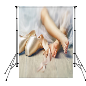 Dancing Gracefully Pole Pocket Backdrop