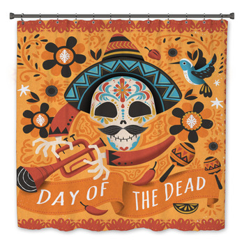 Day Of The Dead Bath Decor