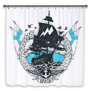 Pirate Shower Curtains | Bath Decor | Bath Mats Towels