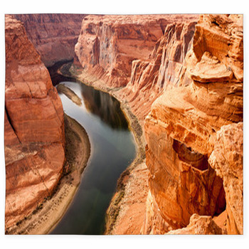 Deep Canyon Colorado River Desert Custom Size Floor Mat