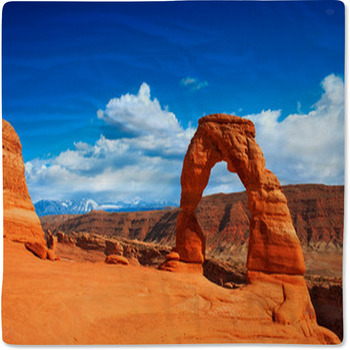 Delicate Arch In Arches National Park, Utah. Baby Blanket