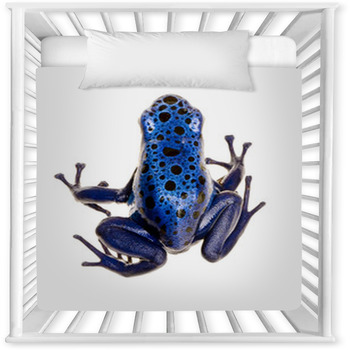 Dendrobates Azureus Baby Crib Comforter