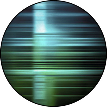 Desaturated Speed Blur Background Round Rug
