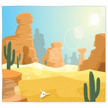 Desert Custom Size Floor Mat