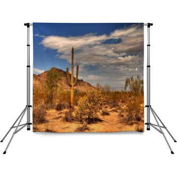 Desert Mountain Pole Pocket Backdrop
