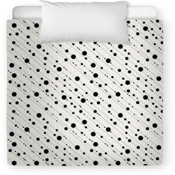 Diagonal Dots And Dashes Seamless Toddler Comforter