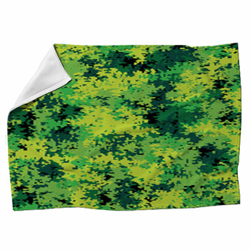 Digital Fashionable Camouflage Pattern Fleece Blanket