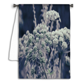 Dill Flower Umbels Background Towel