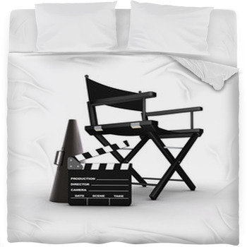 Directorâ€™s Chair Fleece Bed Blanket