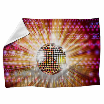 Discoteque Fleece Blanket