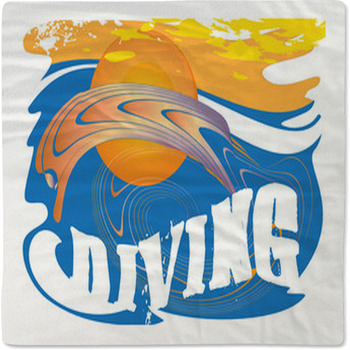 Diving Baby Blanket