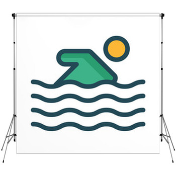 Diving Custom Size Backdrop